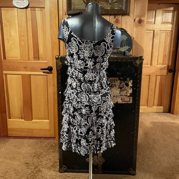 Lulu B Cha Cha Dress XS Stretch Ruffle UPF Cooling Resort NWOT - Picture 3 of 6